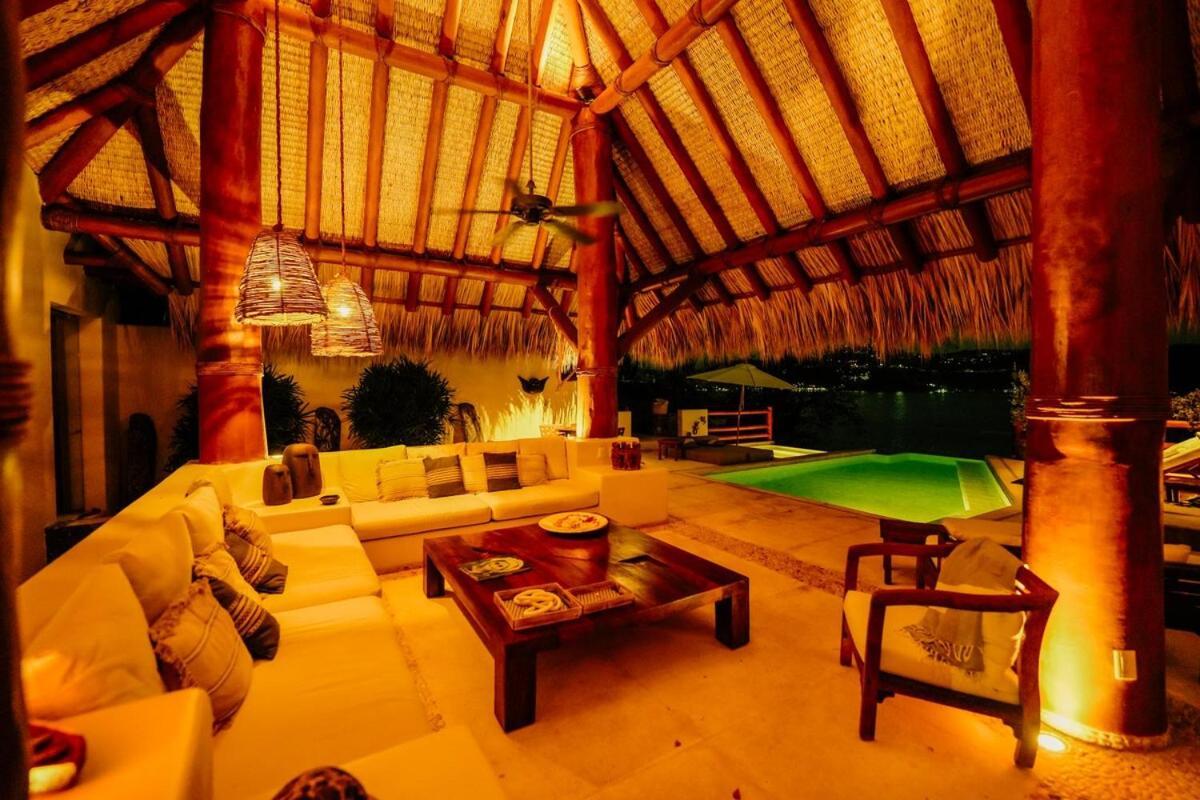 Dream Villa With Private Beach And Catering Zihuatanejo Eksteriør bilde