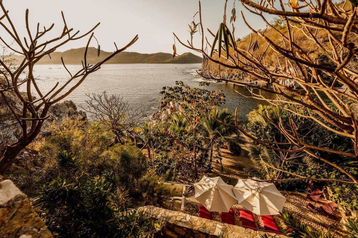 Dream Villa With Private Beach And Catering Zihuatanejo Eksteriør bilde