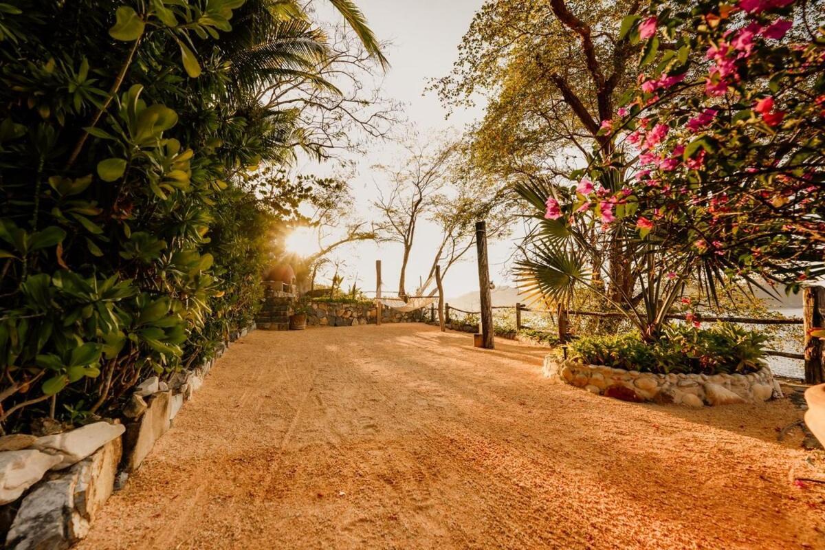 Dream Villa With Private Beach And Catering Zihuatanejo Eksteriør bilde